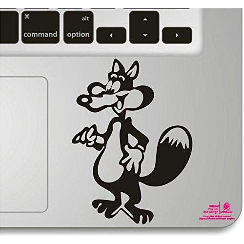 Artstickers . Touchpad-sticker voor MacBook Pro Air MacBook Pro Air Mac laptop, zwart, cadeau Spilart, geregistreerd handelsmerk