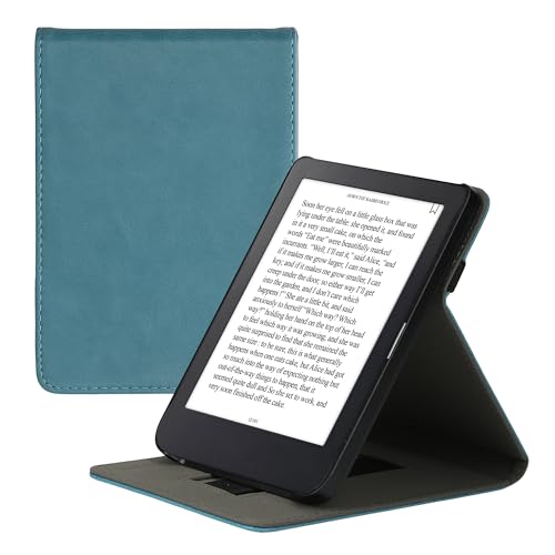 kwmobile hoes compatibel met Kobo Clara 2E Hoesje voor ereader in petrol