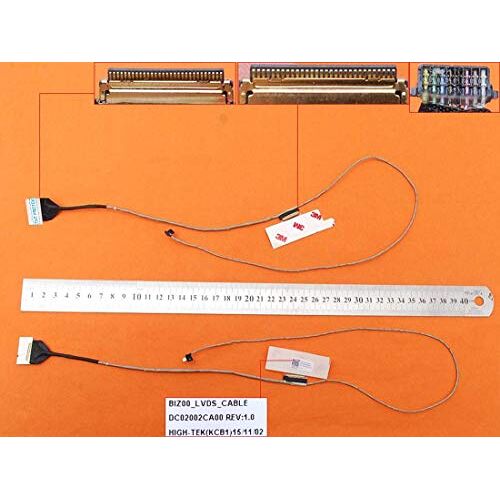 T-ProTek Displaykabel, beeldscherm, led-beeldschermkabel, compatibel met Lenovo Yoga 700-14ISK