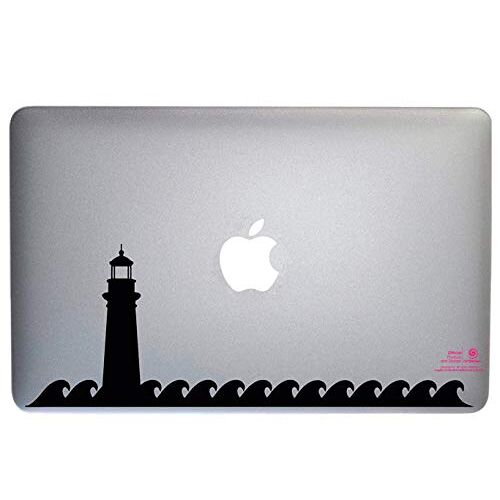 Artstickers . Sticker voor 38,1 cm (15 inch) en 17 inch (38,1 cm/43,1 cm) laptop, zelfklevend, voor MacBook Pro Air Mac, zwart