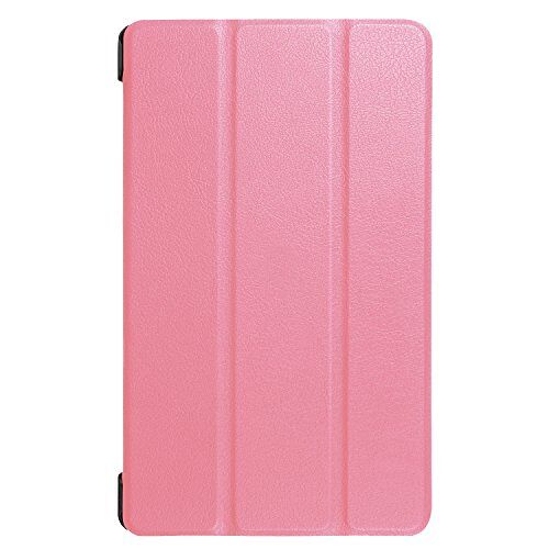 PCATEC Huawei MediaPad T3 7.0 Hoes, Ultra Slim Tri-Fold Lederen Hoesje Stand Cover voor Huawei MediaPad 3 7.0 Tablet PC Huawei Mediapad T3 7.0 roze