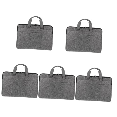 Uonlytech 5 Stuks 14 Laptop Tas Laptoptas 14 Inch Laptop Dragen Laptop Hoes Laptophoes 14 Inch Laptophoes 14inch Computerhoes 14 Inch Laptop Notitieboekje Polyester Koffer Mevrouw