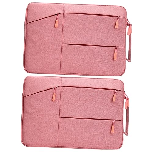 UKCOCO 2 Stuks 15 Laptoptassen Laptop Draagtas Laptop Hoes Laptoptas 15 Inch 15 Inch Laptoptas Laptophoes 15 Inch Tablet Tas Koreaanse Versie