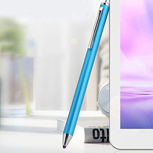 Tbest Penna per Smartphone Stoffen Kop Stylus voor Samsung Tab Lg Huawei Xiaomi Smartphones en Tablet voor 2018 Zwart (Blauw)