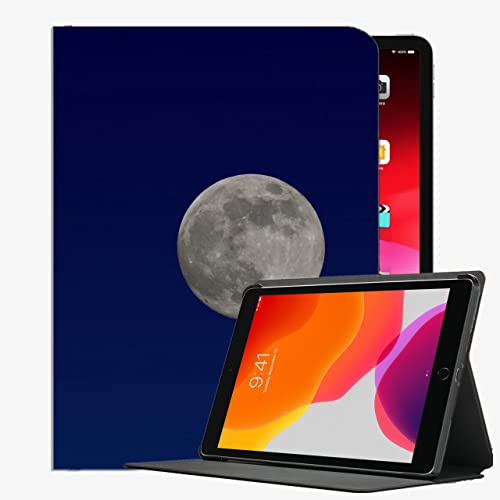 YENDOSTEEN Case Fit Nieuwe iPad 8e generatie 10.2 inch 2020/iPad 7e generatie 2019, Full Moon Moon Sky Case Slim Shell Cover voor ipad 10.2 inch