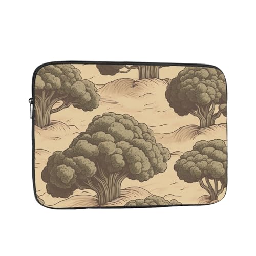 VACSAX Veel Bloemkool Print Laptop Sleeve Draagbare Laptop Tas Shockproof Computer Beschermhoes voor Zakelijke Reizen Kantoor