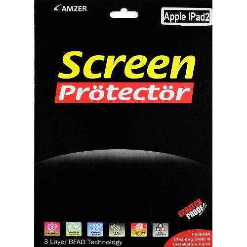 Amzer Displaybeschermfolie met anti-verblinding voor iPad 3, incl. reinigingsdoekje