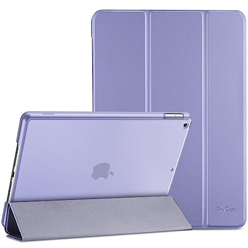 ProCase voor iPad 9e Generatie 2021/iPad 8e Generatie 2020/iPad 7e Generatie 2019 Hoesje, iPad Cover 9e Generatie 10.2 iPad Case -Lichtpaars