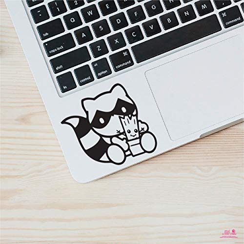 Artstickers . Touchpad sticker voor MacBook Pro Air MacBook Pro Air Mac laptop, zwart, Gift Spilart, merk geregistreerd