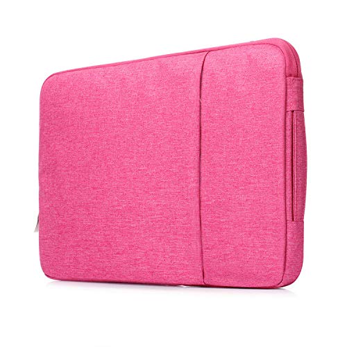 Shot Case Notebooktas met jeans-effect, 13 inch (33 cm), roze