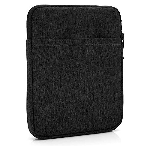 MyGadget 8 Inch Nylon Sleeve Cover Beschermhoes Tas 8 "Etui voor eBook Reader, Phablet, Tablet bijv. Amazon Fire HD 8 / Apple iPad Mini 5 2019 Zwart