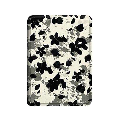 WunM Studio Hoesje voor 6,8 "Kindle Paperwhite (11e generatie 2021) en Kindle Paperwhite Signature Edition, Light Shell Cover met Auto Wake/Sleep voor Kindle Paperwhite 2021 E-Reader. Clear Printing, Retro Flora