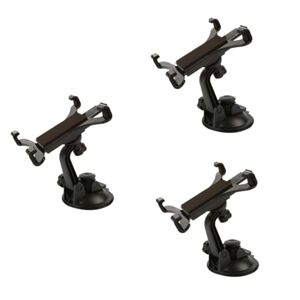 BESTonZON 3 Stuks navigatie beugel auto laptopstandaard laptop staat smartphone standaard tablet houder 360 roterende standaard navigatie rek navigatie houder GPS haakje baseren draaien