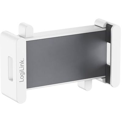 Logilink BP0204W klemhouder voor 4,7-15" apparaten op monitorarmen (VESA 75x75), kleur: wit Logilink BP0204W klemhouder voor 4,7-15" apparaten op monitorarmen (VESA 75x75), kleur: wit