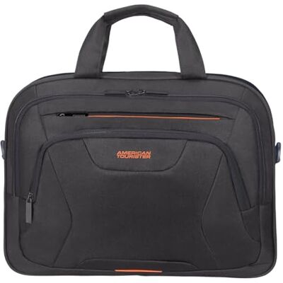 American Tourister AT Work Laptoptas 15.6 inch, 42 cm, 15 L, Zwart/Oranje (Black/Orange) American Tourister AT Work Laptoptas 15.6 inch, 42 cm, 15 L, Zwart/Oranje (Black/Orange)