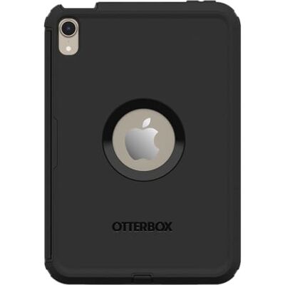 Otterbox Defender Hoes voor iPad mini (A17 Pro) 7e / 6e Generatie, Zwart Otterbox Defender Hoes voor iPad mini (A17 Pro) 7e / 6e Generatie, Zwart