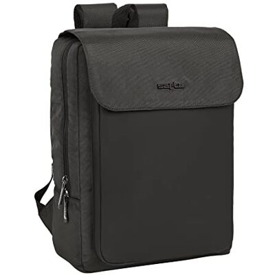 SAFTA Rugzak met draagbare klep, 33,8 cm (13,3 inch), USB, grijs, Meerkleurig, Standaard SAFTA Rugzak met draagbare klep, 33,8 cm (13,3 inch), USB, grijs, Meerkleurig, Standaard