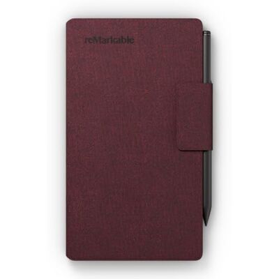reMarkable Book Folio Polymeer Hoes voor Paper Pro Move Bordeaux reMarkable Book Folio Polymeer Hoes voor Paper Pro Move Bordeaux