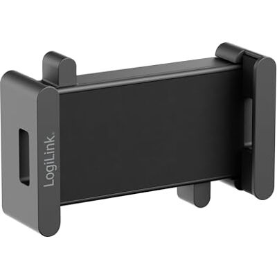 Logilink BP0204 klemhouder voor 4,7-15" apparaten op monitorarmen (VESA 75x75), kleur: Zwart Logilink BP0204 klemhouder voor 4,7-15" apparaten op monitorarmen (VESA 75x75), kleur: Zwart