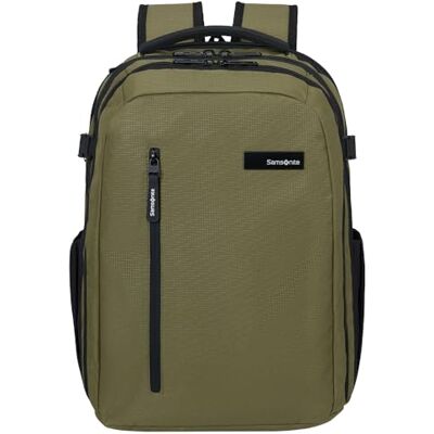 Samsonite Roader Laptop Rugzak 15.6", Business & Schoolrugzak met Regenhoes voor Kantoor, Werk & School & Universiteit Groen (Olive) Samsonite Roader Laptop Rugzak 15.6", Business & Schoolrugzak met Regenhoes voor Kantoor, Werk & School & Universiteit Groen (Olive)