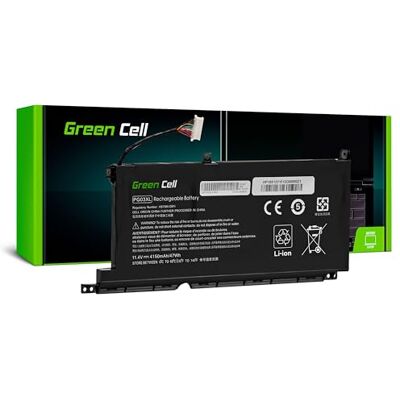 Green Cell PG03XL L48495-005 batterij voor HP Pavilion 15-EC 15-EC0017NW 15-EC1087NW 15-EC2504NW 15-DK 15-DK2315NW 16-A 16-A0007NW Laptop (4150mAh 11.4V Zwart Green Cell PG03XL L48495-005 batterij voor HP Pavilion 15-EC 15-EC0017NW 15-EC1087NW 15-EC2504NW 15-DK 15-DK2315NW 16-A 16-A0007NW Laptop (4150mAh 11.4V Zwart