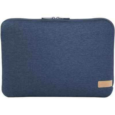 Hama Laptoptas voor notebooks tot 14,1 inch 36 cm (laptoptas dun, 14 1 inch, laptophoes sleeve, gewatteerd, van jersey ter bescherming van pc, notebook, Asus Acer Thinkpad), blauw Hama Laptoptas voor notebooks tot 14,1 inch 36 cm (laptoptas dun, 14 1 inch, laptophoes sleeve, gewatteerd, van jersey ter bescherming van pc, notebook, Asus Acer Thinkpad), blauw