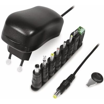 Logilink PA0167 universele voeding, 12W zwart Logilink PA0167 universele voeding, 12W zwart