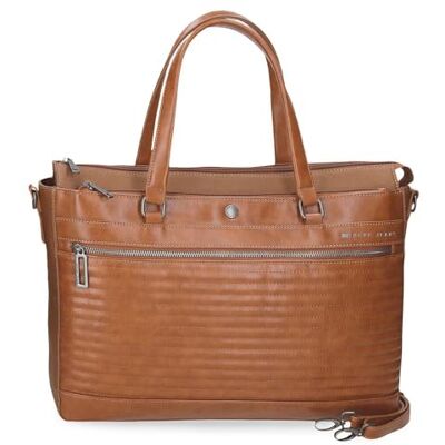 Pepe Jeans Biker Laptoptas 15,6 Inch Bruin 42x27x11cm Polyester met Kunstleer Details door Joumma Tassen, Bruin, One Size, Laptoptas, Bruin, Eén maat, Laptop Tas Pepe Jeans Biker Laptoptas 15,6 Inch Bruin 42x27x11cm Polyester met Kunstleer Details door Joumma Tassen, Bruin, One Size, Laptoptas, Bruin, Eén maat, Laptop Tas