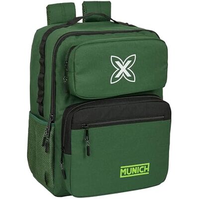 SAFTA Munich Camo Rugzak voor laptops van 35,8 cm (14,1 inch), ideaal voor jongeren van verschillende leeftijden, comfortabel en veelzijdig, kwaliteit en duurzaamheid, 33 x 16 x 42 cm, kleur, Groene SAFTA Munich Camo Rugzak voor laptops van 35,8 cm (14,1 inch), ideaal voor jongeren van verschillende leeftijden, comfortabel en veelzijdig, kwaliteit en duurzaamheid, 33 x 16 x 42 cm, kleur, Groene