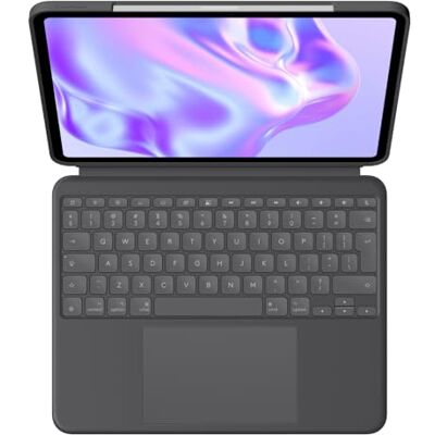 Logitech Combo Touch iPad Pro 11-inch (1e, 2e, 3e gen 2018, 2020, 2021) hoes met toetsenbord Afneembaar, verlicht toetsenbord, Trackpad, Smart Connector Grijs; Qwerty Layout Logitech Combo Touch iPad Pro 11-inch (1e, 2e, 3e gen 2018, 2020, 2021) hoes met toetsenbord Afneembaar, verlicht toetsenbord, Trackpad, Smart Connector Grijs; Qwerty Layout