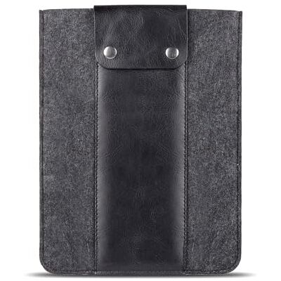 MegaGear Lederen Tablet Sleeve Case voor iPad Pro 11 inch, Alle Generaties iPad Air & iPad (Zwart, 11 Inch) MegaGear Lederen Tablet Sleeve Case voor iPad Pro 11 inch, Alle Generaties iPad Air & iPad (Zwart, 11 Inch)