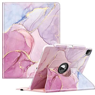 FINTIE Roterende hoes voor iPad Pro 12.9" 6e generatie 2022-360 graden draaibare beschermhoes met potloodhouder, automatisch slapen/waken, ook geschikt voor iPad Pro 12,9 inch 5e/4e/3e generatie FINTIE Roterende hoes voor iPad Pro 12.9" 6e generatie 2022-360 graden draaibare beschermhoes met potloodhouder, automatisch slapen/waken, ook geschikt voor iPad Pro 12,9 inch 5e/4e/3e generatie