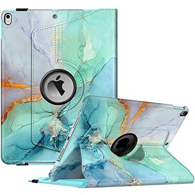 FINTIE iPad Air Case (3e Generatie) 10.5 Inch 2019, iPad Pro 10.5 Inch 2017 Hoesje met Ingebouwde Potloodhouder Beschermhoes Auto Sleep/Wake (Emerald Marble) FINTIE iPad Air Case (3e Generatie) 10.5 Inch 2019, iPad Pro 10.5 Inch 2017 Hoesje met Ingebouwde Potloodhouder Beschermhoes Auto Sleep/Wake (Emerald Marble)