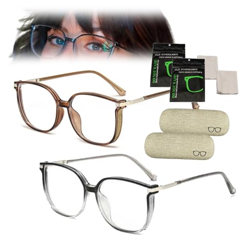 SLPB Libertyfer Reading Glasses, Women's Portable Fashion Anti-Blue Light Reading Glasses Glassesify Reading Glasses (150×,2A)
