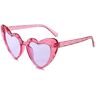 YMWANJUN Heart Glasses 2pcs Large Frame Glasses Heart Shaped Sunglasses Bride Sunglasses Party Glasses-p3-one Size