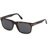 Tom Ford STEPHENSON FT 0775 Dark Havana/Grey 56/19/145 Mens Zonnebrillen