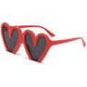 YMWANJUN Heart Glasses Heart Glasses Bride Sunglasses Pink Heart Sunglasses Funny Sunglasses 2pcs-c3-one Size