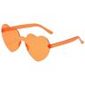 TGGOHIGH sunglasses 2pcs Peach Heart Sunglasses Love Sunglasses One-piece Glasses Dazzling Color Glasses-5