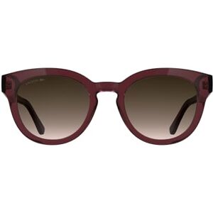 Lacoste L6070s Zonnebril, bordeauxrood, transparant, één maat, dames Lacoste L6070s Zonnebril, bordeauxrood, transparant, één maat, dames
