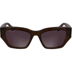Lacoste Dames L6053s N zonnebril, donkerbruin, één maat Lacoste Dames L6053s N zonnebril, donkerbruin, één maat