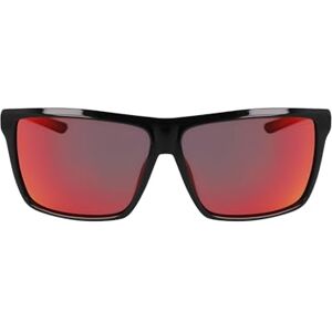 Columbia Houten Pointe gepolariseerde zonnebril, Zwart/Rode Spiegel, One Size Columbia Houten Pointe gepolariseerde zonnebril, Zwart/Rode Spiegel, One Size