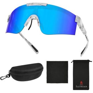 Ambienden Hardloopzonnebril voor mannen en vrouwen gepolariseerde sportzonnebril met UV400/winddicht lichtgewicht fietsbril voor skiën, wandelen, vissen, golf, outdoor, fietsen, rijden, snelle bril Ambienden Hardloopzonnebril voor mannen en vrouwen gepolariseerde sportzonnebril met UV400/winddicht lichtgewicht fietsbril voor skiën, wandelen, vissen, golf, outdoor, fietsen, rijden, snelle bril