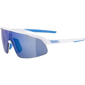 ALPINA Turbo Pro You Sportbril voor kinderen, mat wit, één maat, 100% UV-A-, uv-B- en UV-C-bescherming ALPINA Turbo Pro You Sportbril voor kinderen, mat wit, één maat, 100% UV-A-, uv-B- en UV-C-bescherming