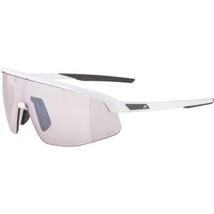 ALPINA Turbo PRO Q-LITE Sportbril voor volwassenen, mat wit, één maat, 100% UV-A-, uv-B- en UV-C-bescherming ALPINA Turbo PRO Q-LITE Sportbril voor volwassenen, mat wit, één maat, 100% UV-A-, uv-B- en UV-C-bescherming