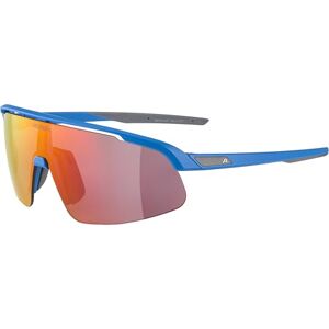 ALPINA Turbo Pro You Sportbril voor kinderen, mat blauw, één maat, 100% UV-A-, uv-B- en UV-C-bescherming ALPINA Turbo Pro You Sportbril voor kinderen, mat blauw, één maat, 100% UV-A-, uv-B- en UV-C-bescherming