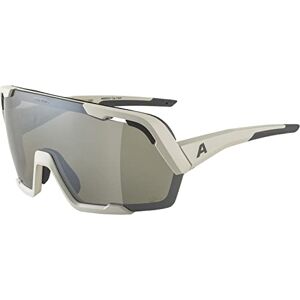 ALPINA Unisex Volwassenen, ROCKET BOLD Q-LITE Sportbril, cool-grey matt/silver, One Size