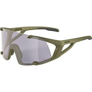 ALPINA Unisex Volwassenen, HAWKEYE Q-LITE V Sportbril, olive matt, One Size ALPINA Unisex Volwassenen, HAWKEYE Q-LITE V Sportbril, olive matt, One Size