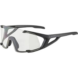 ALPINA Unisex Volwassenen, HAWKEYE S Sportbril, black matt/clear lens, One Size ALPINA Unisex Volwassenen, HAWKEYE S Sportbril, black matt/clear lens, One Size