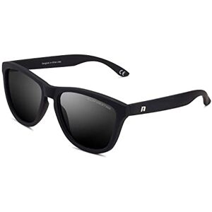 CLANDESTINE Model Matte Black Nylon HD Gepolariseerde zonnebril voor heren en dames CLANDESTINE Model Matte Black Nylon HD Gepolariseerde zonnebril voor heren en dames