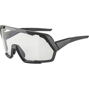 ALPINA Unisex Volwassenen, ROCKET BOLD Sportbril, black matt/clear lens, One Size ALPINA Unisex Volwassenen, ROCKET BOLD Sportbril, black matt/clear lens, One Size